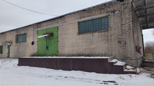 Склад в г. Кричеве, площадью 417.5м² Склад в г. Кричеве, площадью 417.5м²