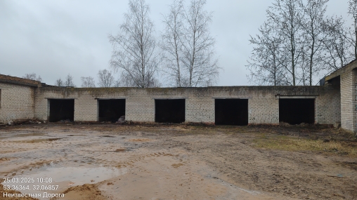 Гараж на 5 автомашин в г. Костюковичи, площадью 124.6м² Гараж на 5 автомашин в г. Костюковичи, площадью 124.6м²