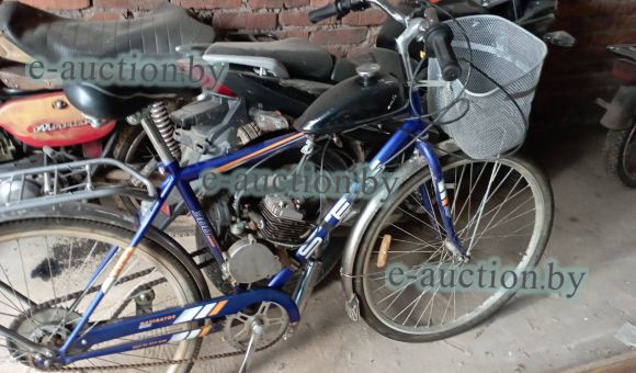 Велосипед с подвесным двигателем STELS