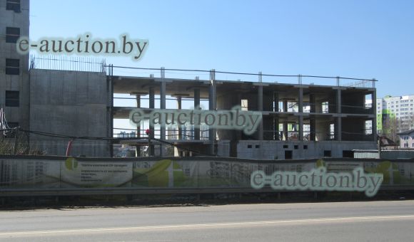 Незавершённое незаконсервированное капитальное строение в д. Копище (Минский район)