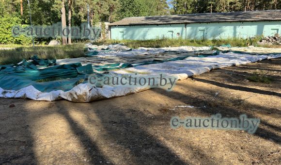 Двойная оболочка 2592 м² воздухоопорной конструкции