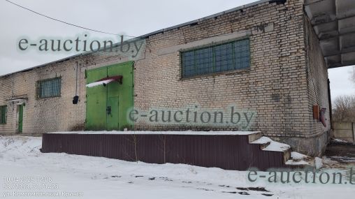 Склад в г. Кричеве, площадью 417.5м²