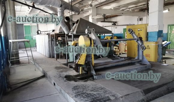 Установка для пропитки тканевых основ