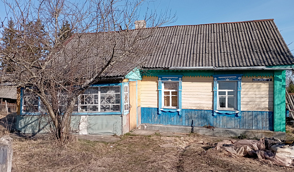Жилой дом в гп Ветрино (Полоцкий район), площадью 43.5 м² Жилой дом в гп Ветрино (Полоцкий район), площадью 43.5 м²