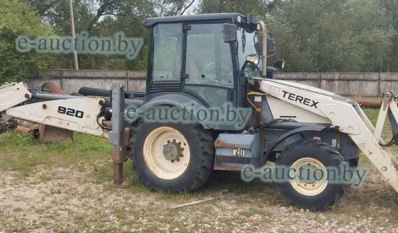 Экскаватор-погрузчик Terex 820S, 2006