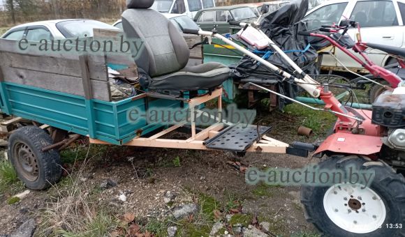 Мотоблок SHTENLI 1900b с прицепом