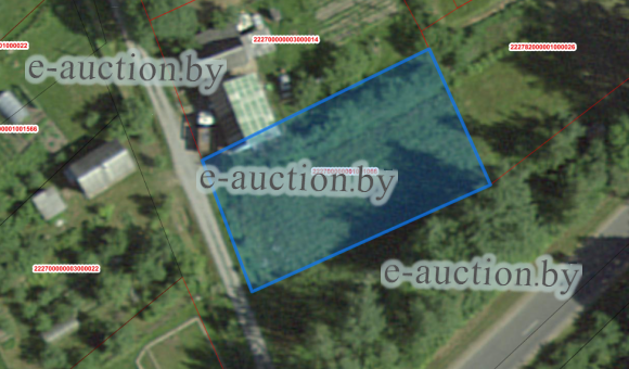 Земельный участок в СТ «Восточное» (Лепельский район), площадью 0.1046 га