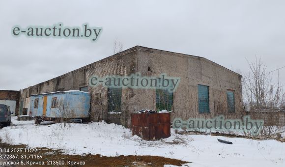 Изолированное помещение производственного участка в г. Кричеве, площадью 627м²