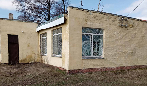 Здание комплексно-приемного пункта в д. Леваши (Речицкий район), площадью 117.4м² Здание комплексно-приемного пункта в д. Леваши (Речицкий район), площадью 117.4м²