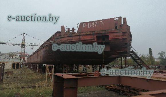 Несамоходное судно баржа-площадка Р-0471