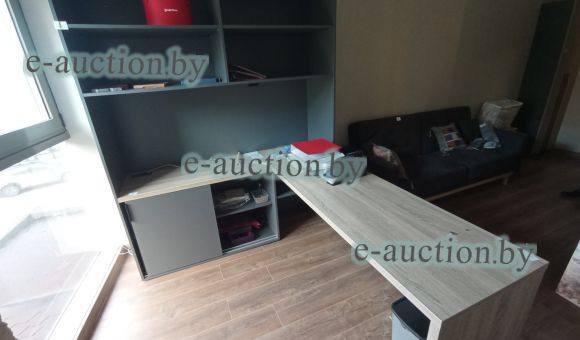 Стол угловой с полками №3