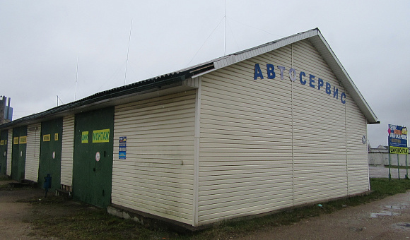 Здание пункта технического обслуживания в г. Барановичи, площадью 216.6м²
