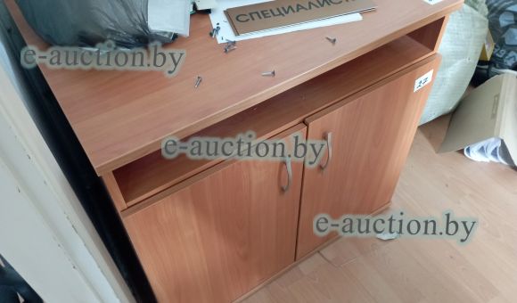 Тумба под оргтехнику  цвет орех (81х60х75) №27