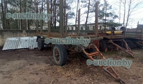 Прицеп специальный сортиментовоз 2PN 6M, 1984