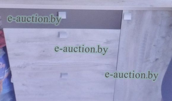 Комод (3 выдвижных ящика и боковая полка)