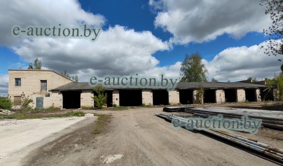 Гараж для автомашин в аг. Синявка (Клецкий район), площадью 1362.6 м²
