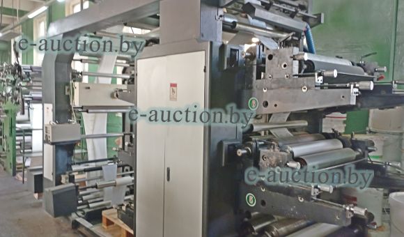 Шестицветная флексографическая машина GQ 6600 Flexo Printe