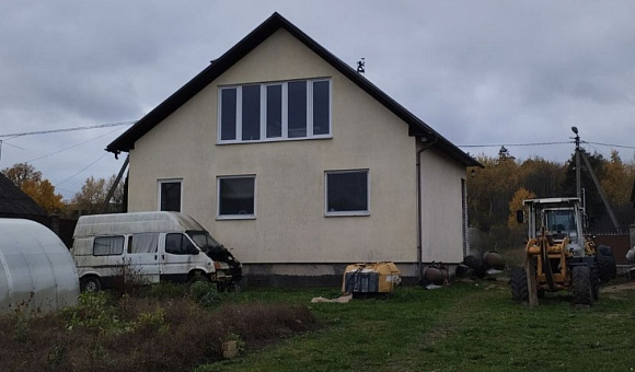 Жилой дом в д. Урожайная (Минский район), площадью 64.8 м² Жилой дом в д. Урожайная (Минский район), площадью 64.8 м²