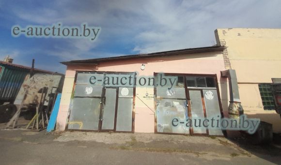 Цех покраски автомашин в г. Ляховичи, площадью 82.6 м²