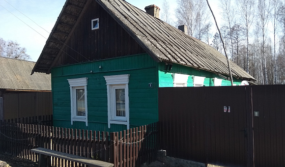 Жилой дом в д. Хотецкое (Речицкий район), площадью 48.8м² Жилой дом в д. Хотецкое (Речицкий район), площадью 48.8м²