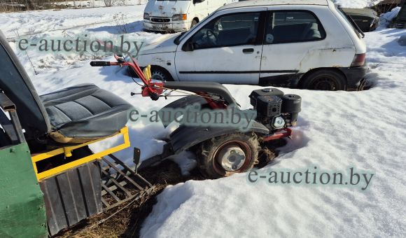 Мотоблок БЕЛАРУС-012WM с прицепом