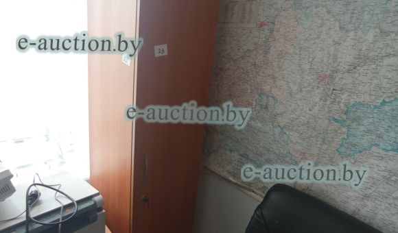 Шкаф офисный с  ключом (215х43х40) №33