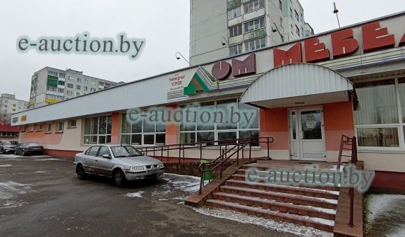 Здание магазина в г. Слуцке, площадью 1453.3 м²