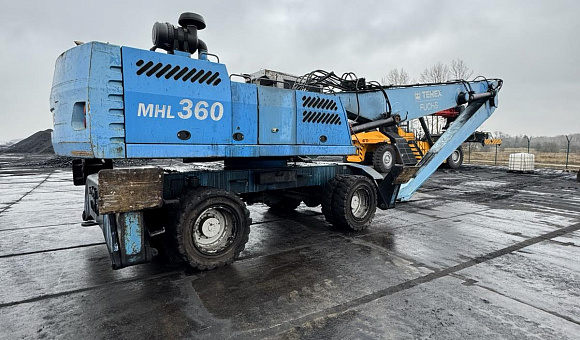 Экскаватор грейферный перегружатель FUCHS MHL360, 2009