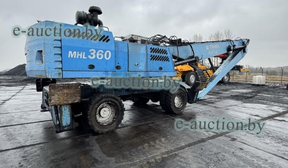 Экскаватор грейферный перегружатель FUCHS MHL360, 2009