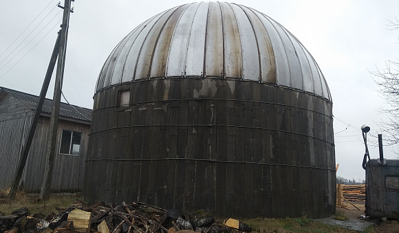 Купол для хранения зерна восточнее д. Пичевка (Дрибинский район) площадью 66.7м²