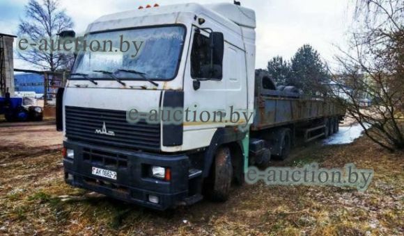 МАЗ 5440А8-360-031, 2014 с полуприцепом МАЗ 975800-2010, 2015