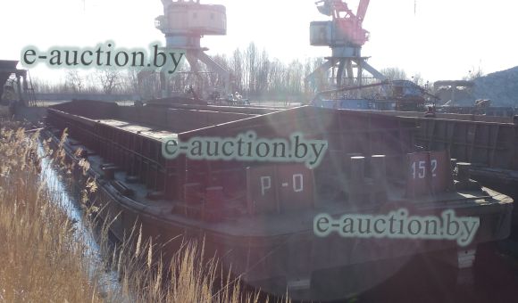 Несамоходное судно баржа-площадка Р-0452, проекта 775А
