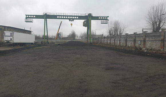 Подкрановый путь с земельными участками в г. Минске