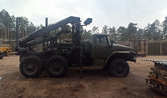 Автомобиль грузовой специальный сортиментовоз УРАЛ 4320, 1983 Автомобиль грузовой специальный сортиментовоз УРАЛ 4320, 1983