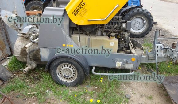 Пневмонагнетатель ПУТЦМАЙСТЕР Миксокрет 1-740-3В