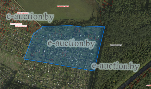 Земельный участок в СТ "ДУБОК" (Дзержинский район), площадью 0.1149 га