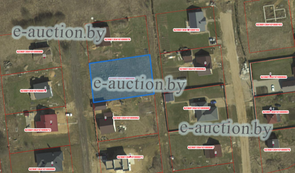 Земельный участок в д. Дуброва (Минский район), площадью 0.1485 га