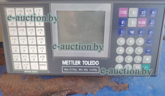 Весы чеко-печатывающие METTLER TOLEDO