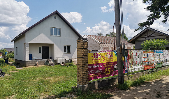 Жилой дом в д. Калинино (Бобруйский район) площадью 85.4м²