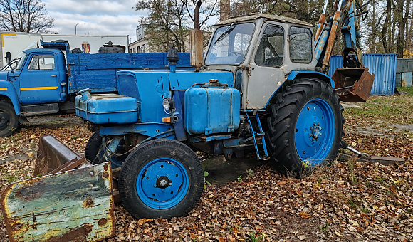 Экскаватор ЭО 2621 на базе ЮМЗ-6АЛ, 1984 Экскаватор ЭО 2621 на базе ЮМЗ-6АЛ, 1984