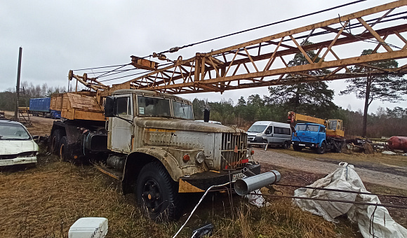 Автокран КС-46561А на базе КрАЗ 257 К-1, 1980