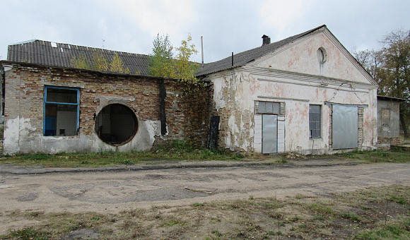 Здание молочного завода и проходной в гп Зельва