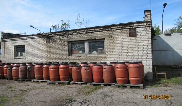 Здание склада масел и аммиака в г. Минске, площадью 68м²