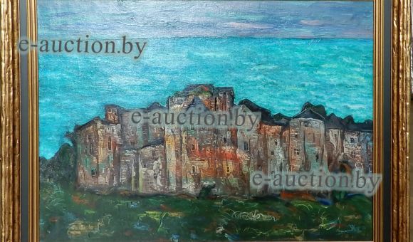 Живописное произведение Царфина Ф.Ш. «Красный замок»