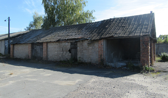 Здание склада бревенчатого в гп Старобин, площадью 153м²