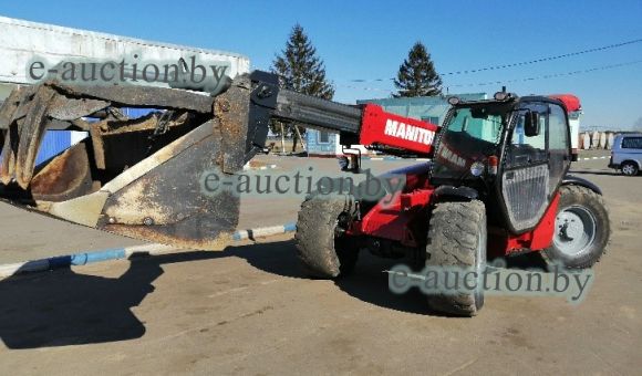 Телескопический погрузчик MANITOU MLT 731, 2008