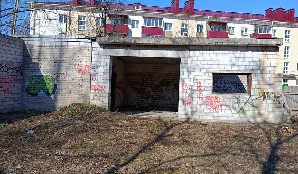 Здание склада столовой №18 в г. Бобруйске, площадью 97м²