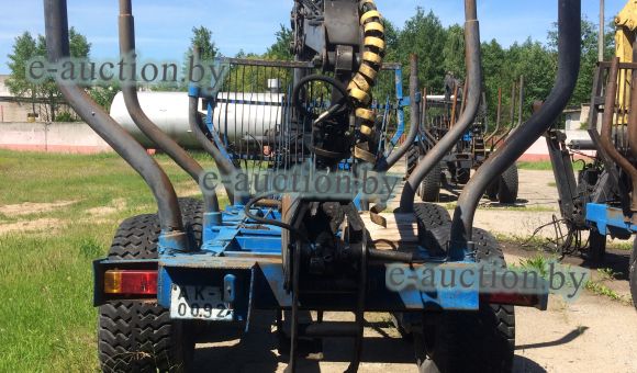 Полуприцеп-лесовоз ПЛ-9, заводской № 399, 2012