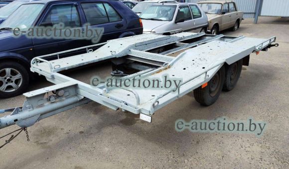 Прицеп платформа HUTMAN A2, 1984