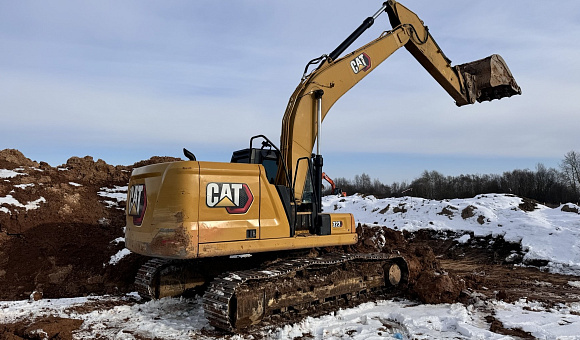 Экскаватор Caterpillar 323, 2020